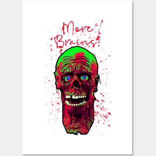 Tarman More Brains! T Posters and Art